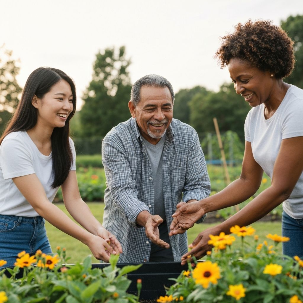 Community support and helping others